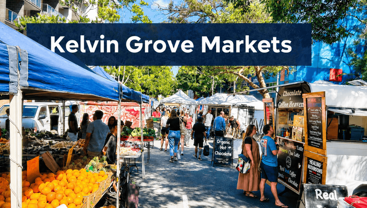 Kelvin Grove Markets - street view