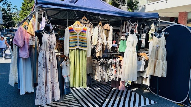 Clothing stalls