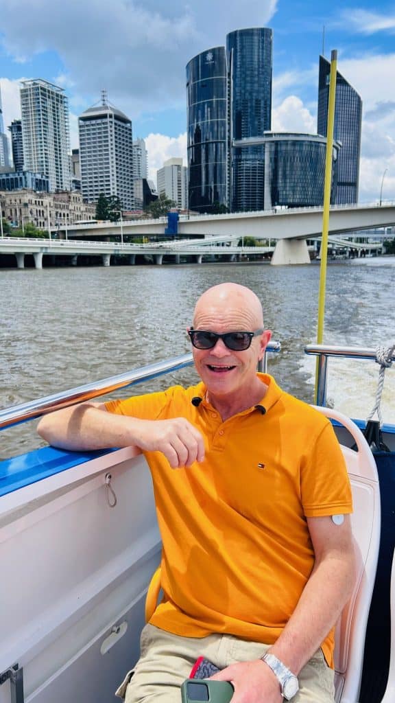 Ferry on Brisbane River